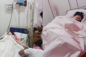 "..මම කවදා ආයිත් සාමාන්ය තත්වයට පත්වෙයිද කියලා හිතාගන්න බෑ..හතුරෙකුටවත් හැදෙන්න එපා.." හදිසියේ රෝහල්ගත කළ, රංගන ශිල්පිනී ඕෂධී හේවාමද්දුමගේ..(PHOTOS)