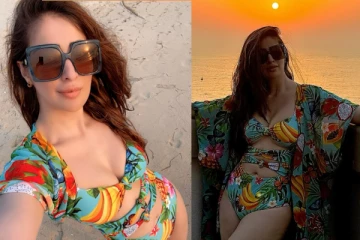 பிகினி உடையில் நடிகை ராய் லட்சுமி ஹாட் போட்டோஷூட்