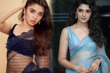 இறுக்கமான உடையில் வில்லங்கமான போஸ் கொடுக்கும் 19 வயது கீர்த்தி ஷெட்டி!.. குவியும் லைக்ஸ்