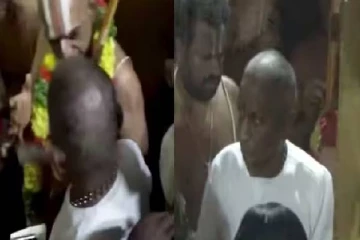 கோவில் கருவறைக்குள் நுழைந்த இளையராஜா - அனுமதி மறுக்கப்பட்டதால் பரபரப்பு!