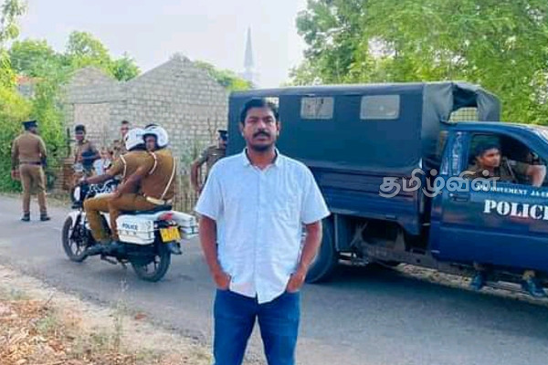 தையிட்டியில் போராட்டக்காரர்களை அச்சுறுத்திய பொலிஸ் அதிகாரி: க.சுகாஷ் கண்டனம் | Lower Sugash About Srilankan Low Against Tamils