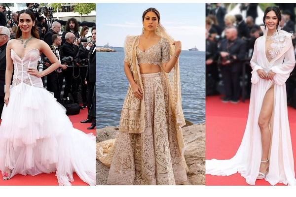 கேன்ஸ் 2023 திரைப்பட விழா.. ரசிகர்களை கவரும் உடையில் வந்த முன்னாள் உலக அழகி மனுஷி சில்லர் | Manushi Chhillar In Cannes 2023