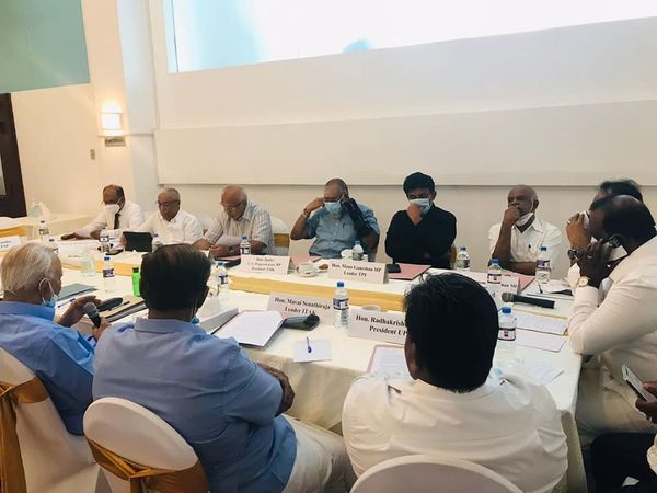 தென்னிலங்கையில் ஒன்று கூடிய தமிழ் பேசும் மக்களின் கட்சிகளின் தலைவர்கள்! -  ஐபிசி தமிழ்