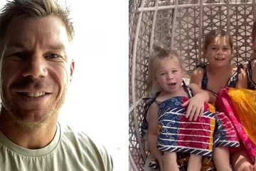 டேவிட் வார்னர் மகள்களுடன் இணைந்து அன்பு தீபாவளி வாழ்த்து