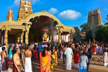 நல்லூர் கந்தசுவாமி கோயிலின் பாதுகாப்பு தீவிரம்