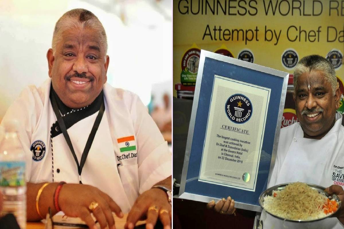 40 ஆண்டுகால சமையல் அனுபவம்… 20+ புத்தகங்கள் - உலகளாவிய புகழ்! செஃப் தாமுவின் சாதனைப் பயணம் | Chef Damu Dies At 72 Guinness World Record Holder 40 ஆண்டுகால சமையல் அனுபவம்… 20+ புத்தகங்கள் - உலகளாவிய புகழ்! செஃப் தாமுவின் சாதனைப் பயணம் | Chef Damu Dies At 72 Guinness World Record Holder