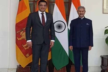 ඉන්දු ශ්‍රී ලංකා විදෙස් අමාත්‍යවරු අතර හමුවක්