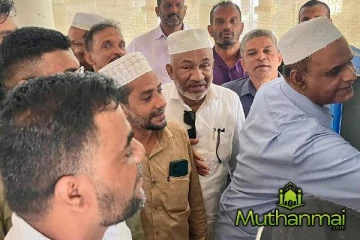 கல்முனை ஜும்ஆ பள்ளிவாசலில் சோலார் மின்சாரம் தொடக்கம்