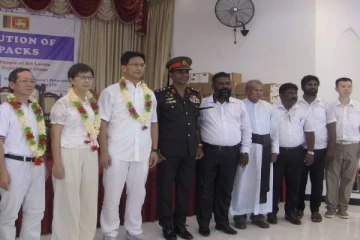 இலங்கைக்கான சீன தூதுவர் மன்னாருக்கு விஜயம்(படங்கள்)