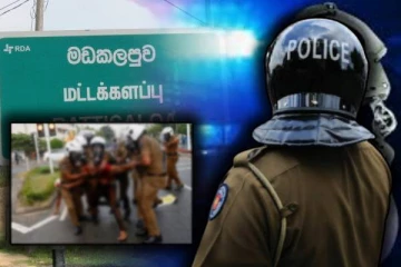 தேர்தல் சட்டத்தை மீறிய தமிழ் கட்சியின் ஆதரவாளர்கள் இருவர் கைது