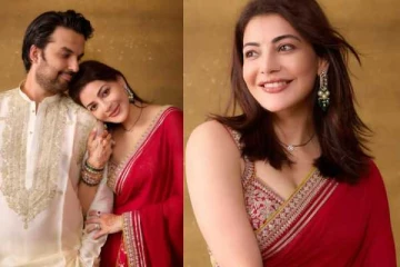 கணவரின் ஆயுள் நீடிக்க பூஜை!! நடிகை காஜல் அகர்வாலின் அழகிய புகைப்படங்கள்..