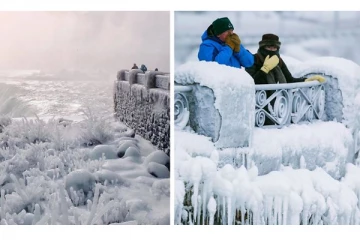 பனியில் உறைந்த அமெரிக்கா; 50 ஆண்டுகளில் இல்லாத அளவில் ஆபத்து - 60பேர் பலி!