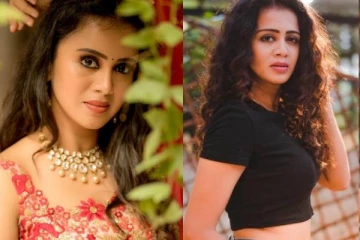 34 வயதிலும் ரசிகர்களை கிரங்கடிக்கும் அழகில் அஞ்சனா!