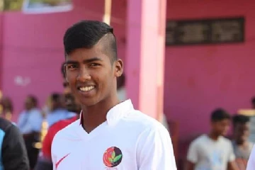 வடமாகாண அணியில் இடம்பெற்ற குப்பிழான் குறிஞ்சிக்குமரன் வீரர்