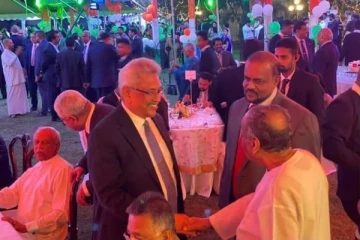 குடியரசு தின விழாவில் மீண்டும் கவனத்தை ஈர்த்துள்ள கோட்டாபய