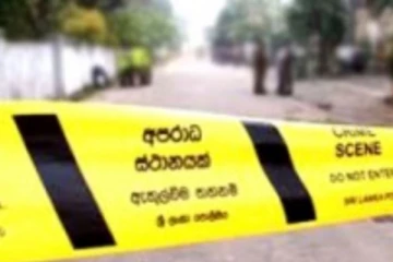 පොලිස් ජීප් රථයක ගැටී පුද්ගලයෙක් මරුට.