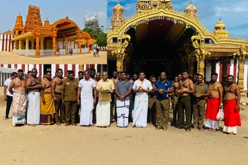 நல்லூரில் உற்சவ காலத்தில் கடமையாற்றிய பொலிஸார் மற்றும் சாரணர்களை மதிப்பளிக்கும் நிகழ்வு (Photos)