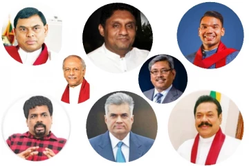 ජනතාව අප‍්‍රිය කරන දේශපාලන නායකයන්ගේ වාර්තාවක් එළියට..බැසිල්ට එක..මහින්ද,රනිල්,සජිත්,අනුරට කොහොමද?..සම්පූර්ණ ලැයිස්තුව මෙන්න..