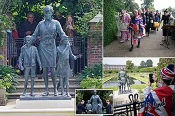 இளவரசி டயானா சிலையைக் காண நூற்றுக்கணக்கில் கூடிய மக்கள்: என்ன சொல்கிறார்கள்?