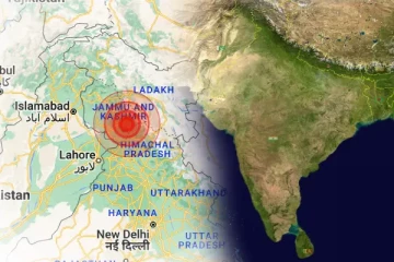 இந்தியாவின் சில பகுதிகளில் நிலநடுக்கம்