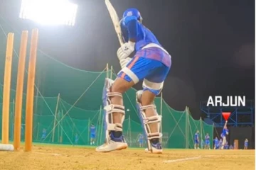 ஐபிஎல் போட்டியில் அதிக விலைக்கு வாங்கப்பட்ட வீரரின் ஸ்டெம்பை தெறிக்கவிட்ட அர்ஜுன் டெண்டுல்கர்! வைரல் வீடியோ