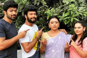 கேக் வெட்டி கொண்டாட்டத்தில் இறங்கிய பாக்கியலட்சுமி சீரியல் பிரபலங்கள்- கலக்கல் புகைப்படங்கள்