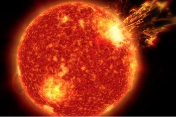 பூமியை தாக்கிய பலத்த சூரிய புயல்.. புவி காந்தப்புலத்தில் இடையூறு