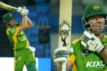 ලෝකයක් ආදරය කරන ඒබී ඩිවිලියර්ස් යළිත් වැඩ පෙන්වයි - වයස 42දී පන්දු 37කින් වාර්තාගත ශතකයක් [VIDEO]