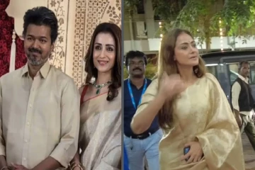 விஜய் - த்ரிஷா வைரல் காணொளியை திசைதிருப்பிய நடிகை சிம்ரன்! நீங்களே பாருங்க