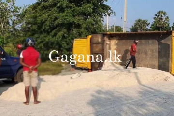 පොලීසිය වෙඩිතැබූ ටිපර් රථයට සිදු වූ දේ. - (PHOTOS)