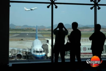 ගුවන්ගමන් රැසක් නවතියි