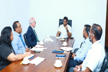 எரிசக்தி அமைச்சரை சந்தித்த ஐ.நா பிரதிநிதிகள்..!