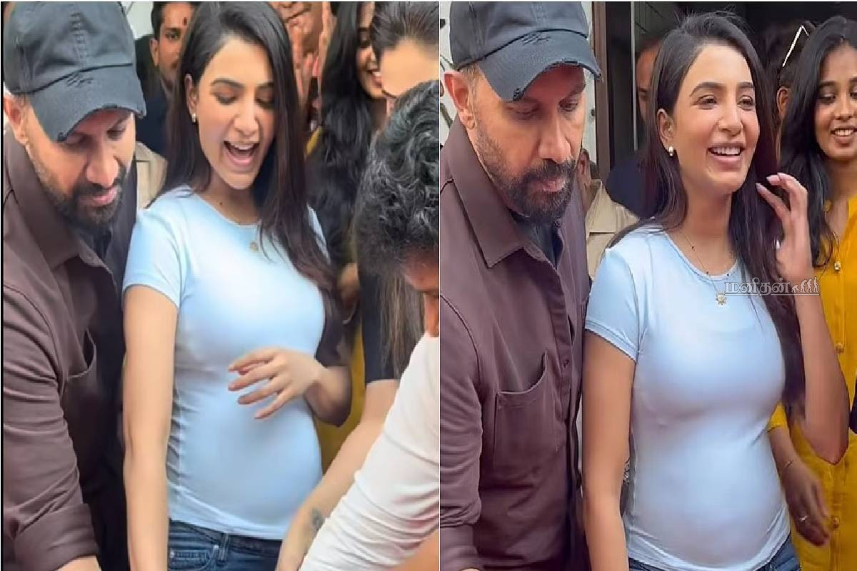 கர்ப்பமாக இருக்கும் நிலையில் சமந்தாவின் புதிய போட்டோஷூட்… வைரலாகும் புகைப்படங்கள்! | Actress Samantha Latest Photoshoot Goes Viral கர்ப்பமாக இருக்கும் நிலையில் சமந்தாவின் புதிய போட்டோஷூட்… வைரலாகும் புகைப்படங்கள்! | Actress Samantha Latest Photoshoot Goes Viral