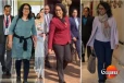 තැන් තැන්වල කතා වෙන අගමැතිනි හරිනිගේ කැෂුවල් ඇඳුම!