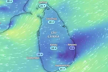 පැයට කිලෝමීටර් 50ක වේගයෙන් හමායන මහා සුළඟ-මේ දිස්ත්‍රික්කවල අයට දැඩි අවවාදයක්