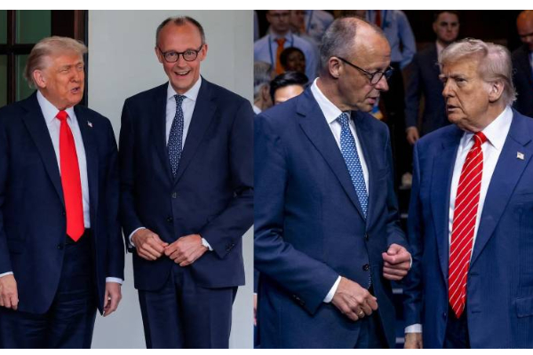 Friedrich Merz/Donald Trump