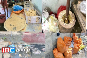 பாழடைந்த வீட்டில் மனிதபாவனைக்கு உதவாத வகையில் உணவு தயாரிப்பு : தமிழர் பகுதியில் சம்பவம்