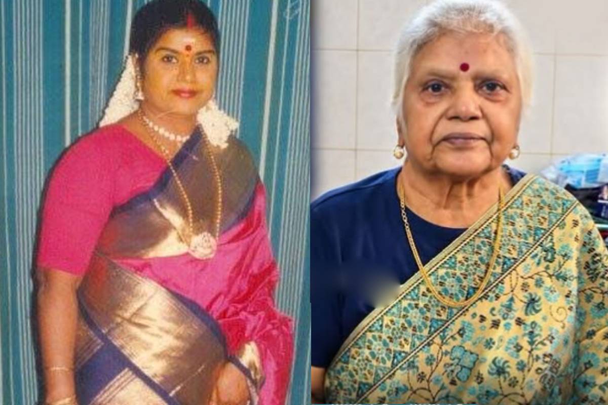 பாடகி எல்.ஆர்.ஈஸ்வரியா இது, சமூக வலைதளங்களில் வலம்வரும் லேட்டஸ்ட் போட்டோ... எப்படி ஆகிட்டார் பாருங்க | Singer L R Eswari Latest Photo Goes Viral