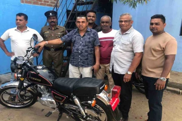 மட்டக்களப்பில் திருட்டுபோன மோட்டார் சைக்கிள் : 05 மணிநேரத்தில் கண்டுபிடித்த காவல்துறை