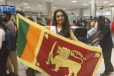 திருமதி உலக அழகிப் போட்டிக்காக அமெரிக்கா சென்ற இலங்கையழகி