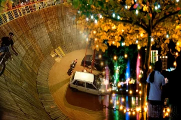 வெசாக் சாகசக் கிணறு சரிந்து விழுந்ததில் ஐவர் காயம்