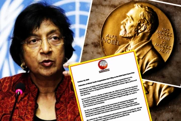 நோபல் அமைதிப் பரிசு பெற்றார் நவி பிள்ளை: அனைத்துலகத் தமிழர் பேரவை வாழ்த்து