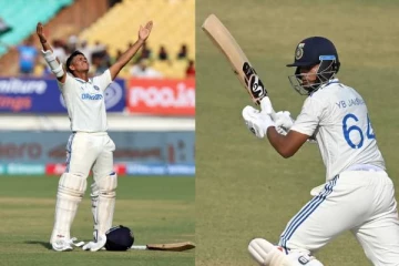 சிக்ஸர்களை பறக்கவிட்டு சதம் விளாசிய ஜெய்ஸ்வால்! அவுட் ஆகாமல் அடுத்த சில நிமிடத்தில் வெளியேற்றம்