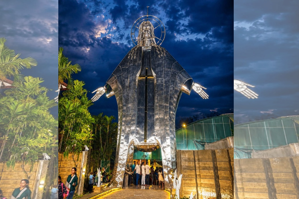 இலங்கையில் 60 அடி உயரமான இயேசு கிறிஸ்துவின் சொரூபம்! | The Tallest Statue Of Jesus Christ In Sri Lanka
