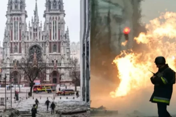 உக்ரைனின் தலைநகர் மீது ரஷ்யா ட்ரோன் தாக்குதல்!