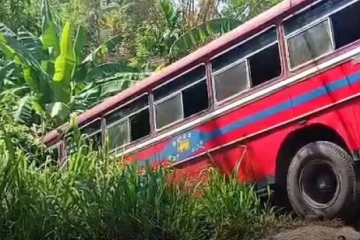 කොළඹ-බදුල්ල ලංගම බස් රියදුරුගේ ක්ෂණික තීරණයෙන් මහා ඛේදවාචකයක් වළකියි