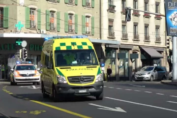 ஜெனீவாவில் கட்டுமானப் பணி செய்துகொண்டிருந்த நபர்: அதிரவைத்த காட்சி