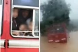 මහ ගංවතුරට හසු වූ ලංගම බස් රථය සමාජ මාධ්‍ය කළඹයි - රටම මළ ගමක් වෙන්න ගිය මහා ඛේදවාචකයක් වළක්වයි