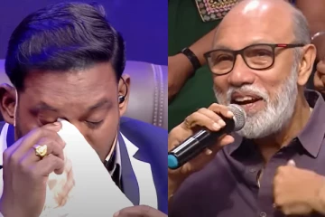 கண்கலங்கிய செட்.. விஜய் டிவி காமெடியனை நெகிழவைத்த சத்யராஜ்!