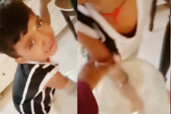 வாட்டர் கேனில் மாட்டிக் கொண்ட கை - அடுத்து இந்தச் சிறுவன் செய்த செயலைப் பாருங்க... - தமிழ்நாடு